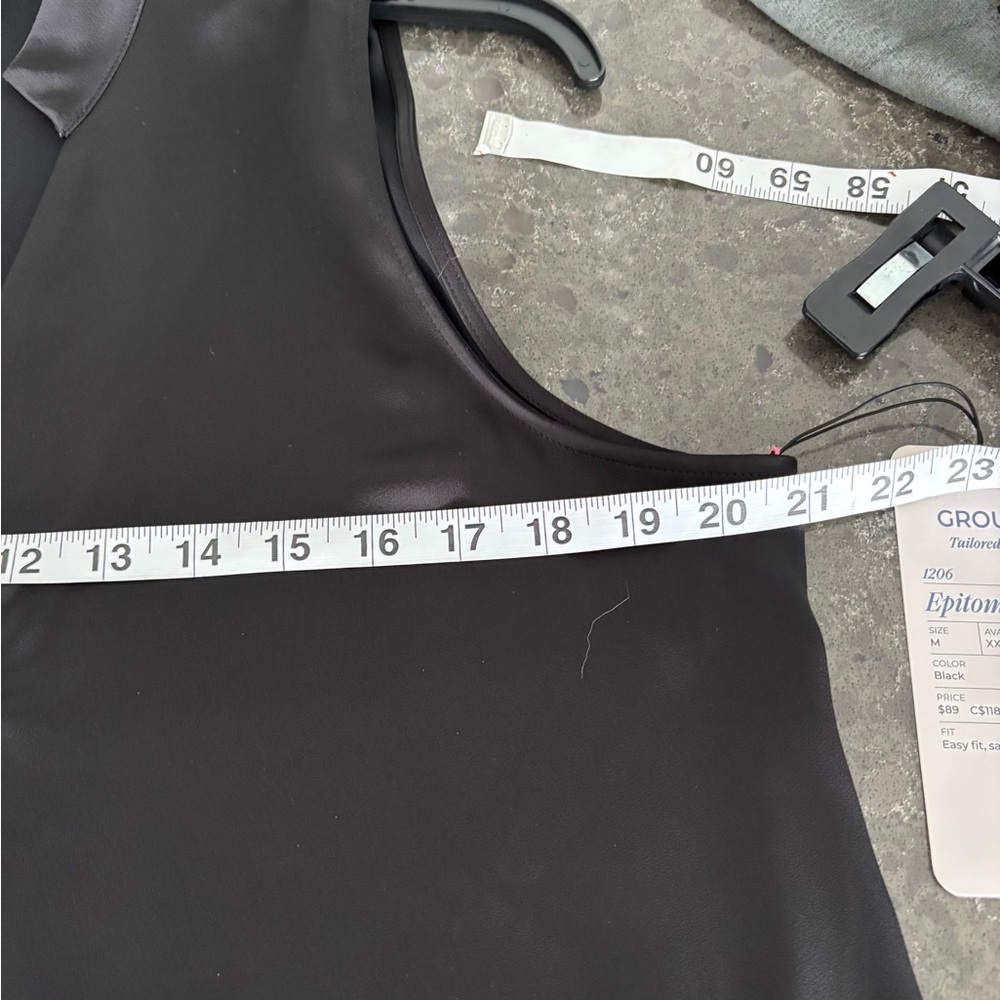 CAbi Black Tank Top 1206 New - Picture 8 of 8